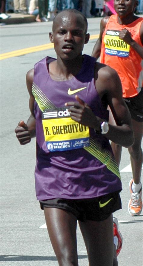 Modifier le marathon de boston est une course pédestre de 42,195 km empruntant chaque année depuis 1897 les routes et rues de boston , habituellement le troisième lundi d' avril (patriots' day). Robert Kiprono Cheruiyot (not to be confused with previous ...