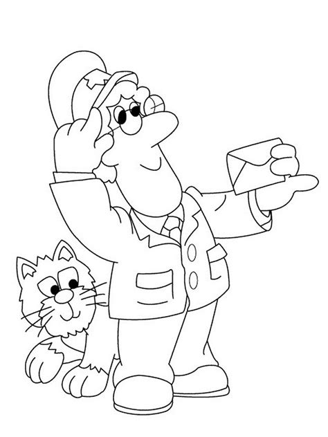 Postman pat coloring pages are a fun way for kids of all ages to develop creativity, focus, motor skills and color recognition. Postman Pat Coloring Pages (5) Coloring Kids - Coloring Kids