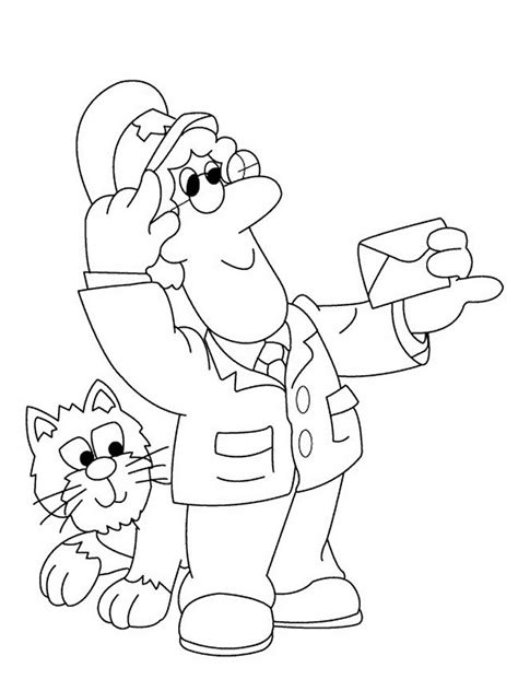 Postman pat coloring pages are a fun way for kids of all ages to develop creativity, focus, motor skills and color recognition. Postman Pat Coloring Pages (5) Coloring Kids - Coloring Kids