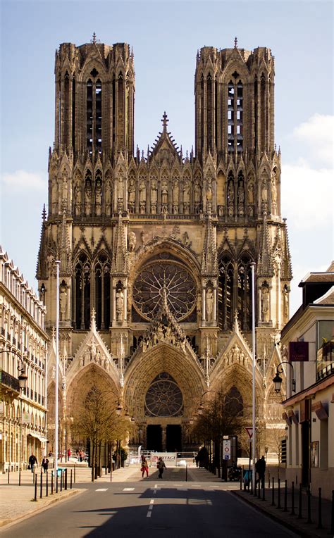 Notre dame cathedral was commissioned by king louis vii who wanted it to be a symbol of paris's political, economic, intellectual and cultural power at home and abroad. Reims Cathedral - Wikiwand