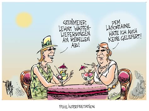 Februar zum zwölften bundespräsidenten gewählt werden, berichtet die bild. Keine Waffenlieferungen an Syrien Archives - Janson-Karikatur