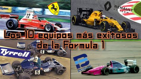 Fotos, notícias, vídeos e entrevistas com pilotos e chefes de equipe. Los 10 equipos más exitosos de la Formula 1 - YouTube