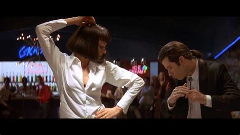 Jackson) and vincent vega (john travolta), who are out to retrieve a briefcase stolen from their employer, marsellus wallace (ving. John Travolta and Uma Thurman Dance scene in Pulp Fiction ...