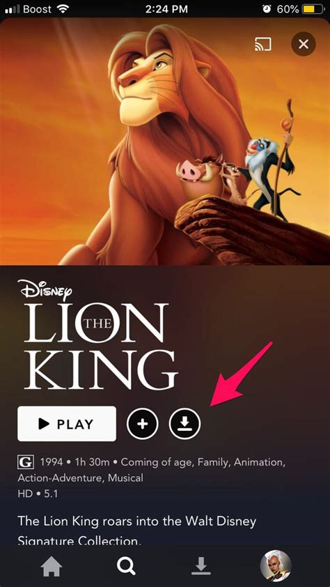 After finding disney plus, click on it to open the app. How to download on Disney Plus for offline viewing ...