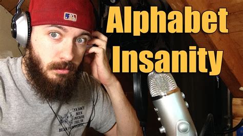 I'm like an adderrall addicted anaconda or an alcoholic. AMAZING TONGUE TWISTER RAP - Alphabet Insanity - Mac ...