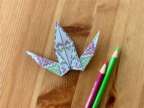 origami-crane-coloring-pages-with-hmong-patterns-printable