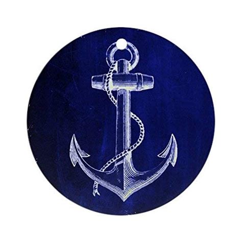 Whether it's beach, nautical or coastal decor, bella coastal has it all! Delia32Agnes Nautical Navy Blue Anchor Christmas Ornaments ...