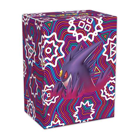 Only 1 nm in stock at: Pokémon TCG: Mega Gengar Deck Box | Pokémon Center ...