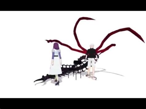 See more ideas about anime outfits, model, vocaloid. MMD Tokyo Ghoul Parody Kaneki and Rize - YouTube
