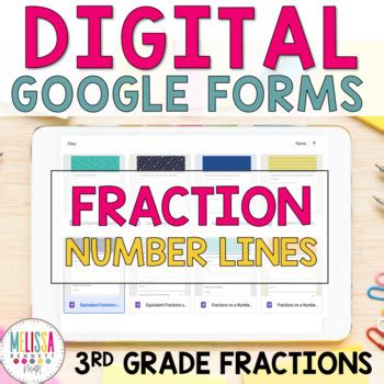 I want to create a form that has simple information, a person inputs a given id number and information for how long they were actively working. GOOGLE FORM Bundle for Fractions on a Number Line by I ...