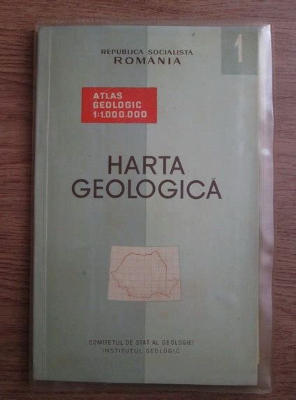 Toate foile hărţilor geologice şi hidrogeologice ale româniei editate până în prezent sunt stocate muzeul de geologie. Marcian Bleahu - Harta geologica a Romaniei. Nota ...