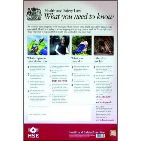 Check spelling or type a new query. Health & Safety Poster - PVC Northern Ireland (420 x 594mm) A2