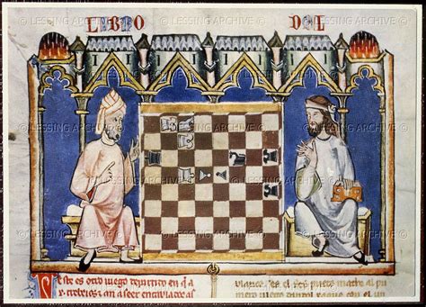 These ignorant half literate mullahs might not be aware that the arabs were the first people to study the game. Lessingimages.com - Two men playing chess from the "Book ...