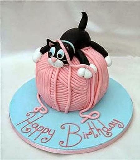 All these 16 beautiful animal birthday cakes are not only beautiful but they all have step by step. 50 Best Cat Birthday Cakes Ideas And Designs | iBirthdaycake