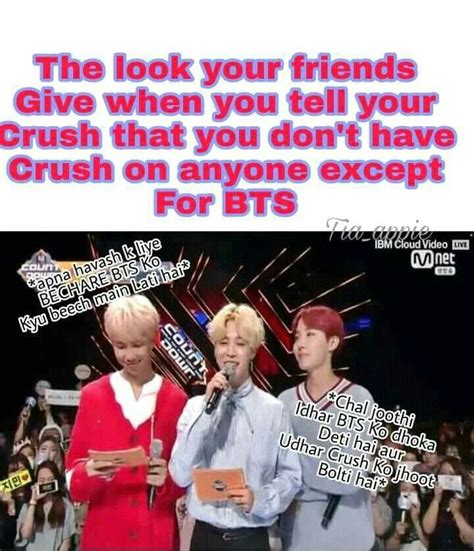 You're watching burn the stage, you look to your right and see a member of bts sitting next to you. Pin by Anjali Snehal on memes* | Bts memes, Bts funny ...