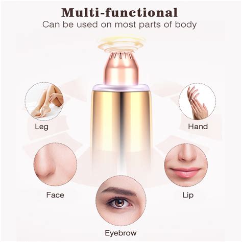 After all, the skin on the face is some of the most delicate skin on the entire body. Electric Eyebrow Hair Remover Painless Eyebrow Trimmer ...