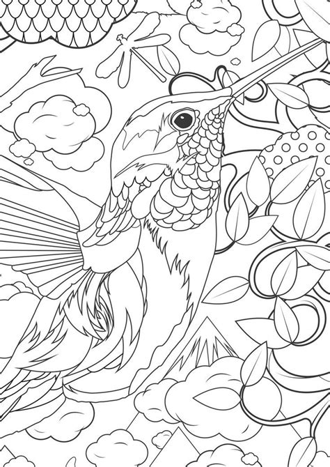 Select from 35970 printable coloring pages of cartoons, animals, nature, bible and many more. Hummingbird Coloring Page - Coloring Home