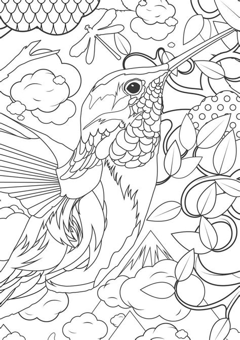 Select from 35970 printable coloring pages of cartoons, animals, nature, bible and many more. Hummingbird Coloring Page - Coloring Home