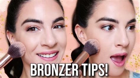 There's a reason it's been j.lo's signature beauty look all these years—it adds dimension if you want to look like you've been bathing in the sun on vacation, but in reality have just been on your couch, a swirl of shimmery bronzer using a fluffy. HOW TO APPLY BRONZER | BEGINNER - YouTube | How to apply ...