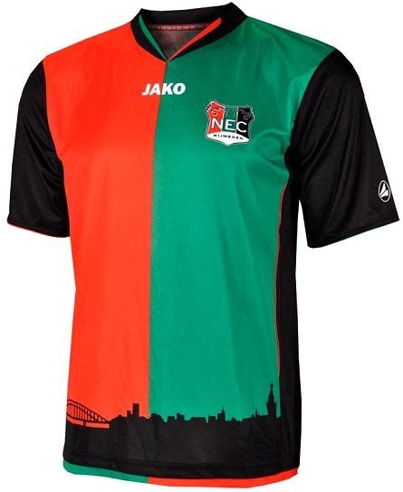 De jongeren kern van eniesee nijmegen, in stoet op weg naar nec cafe goffertzicht. NEC Nijmegen Home Shirt 2012/13 Jako | Shirts, Football ...