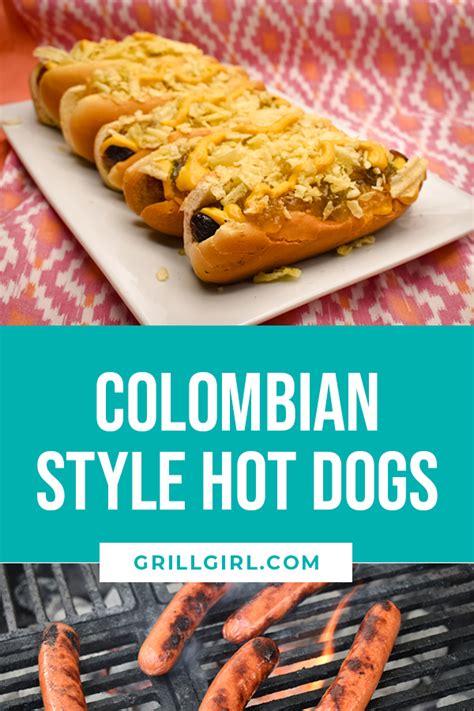 Your colombian style stock images are ready. Colombian Style Hot Dogs - GrillGirl