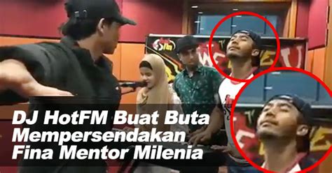 Program mentor milenia 2017 bakal menyusul di kaca televisyen pada 5 februari 2017, setiap hari ahad selama dua jam. (Video) DJ HOT FM Buat Buta Mempersendakan Fina Mentor ...