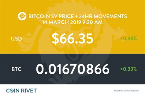 Once these pillars are accomplished, bsv plans to become a single most suitable blockchain for the world. Latest Bitcoin SV price and analysis - Coin Rivet