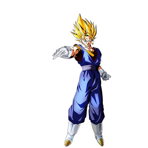 Curse of the blood rubies 2.1.2 movie 2: Vegito SSJ1 Stands Render (Dragon Ball Legends).png ...