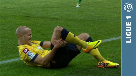 Longtemps tout près de la zone rouge, les verts ont pris le large. Double fracture for Guerbert - (Sochaux-Saint-Etienne ...