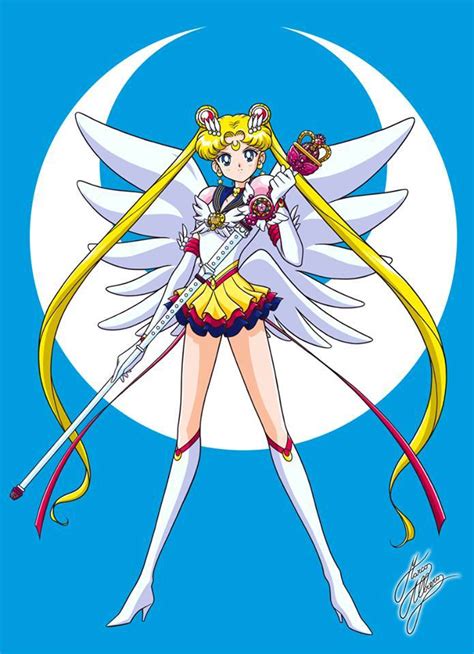 Gekijouban bishoujo senshi sailor moon eternal (2021). Silver Moon Crystal Power Kiss!, Eternal Sailor Moon by ...
