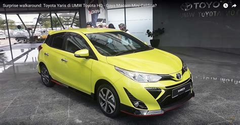 Maybe you would like to learn more about one of these? MESTI TONTON : Pusing tinjau Toyota Yaris di ibu pejabat ...