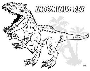 On this site, we provide you with indominus rex coloring page which is free to download. Indominus Rex Coloring Pages Coloring Pages