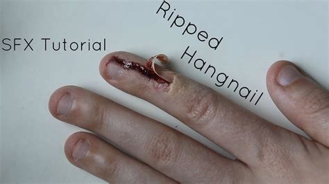 After searching through various methods of drawing out infections online, i finally found the most potent remedies. Ripped Hangnail | SFX Makeup Tutorial - YouTube