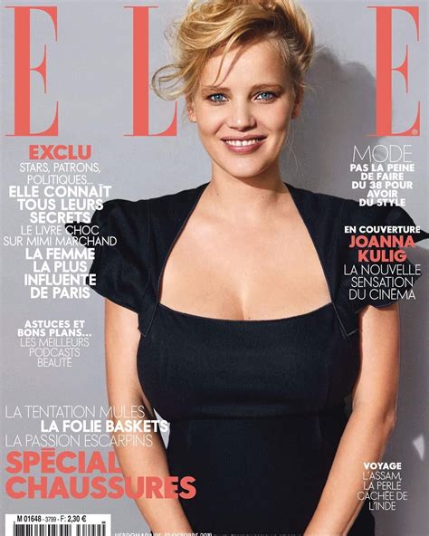 She has appeared in numerous theatrical performances, films, and tv shows. Joanna Kulig na okładce francuskiego "Elle". Francuzi ...