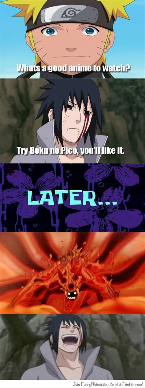 18 hilarious boku no pico memes of september 2019. Funny Naruto Meme - Manga Memes: Naruto watches Boku no Pico