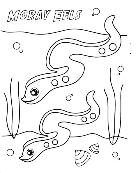 Electric eel, electric eel coloring page, electric, eel, eels, ocean eels, water eels, knifefish, freshwater eel, electric fish, shocking eel Electric Eel Coloring Page at GetDrawings | Free download
