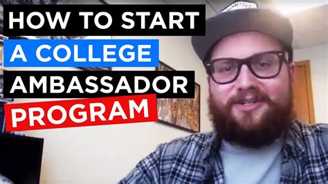 College brand ambassador application do you think you have what it takes to become a jlab audio college brand ambassador?we're looking for passionate college students who are motivated and influential with the intention of engaging fellow students to create a positive image of the jlab audio. How to Start & Grow a College Ambassador Program - YouTube