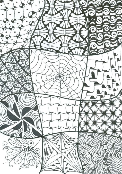 Zentangle patterns | tangle patterns? My 1st Zentangle sampler -AC | Zentangle patterns, Tangle art