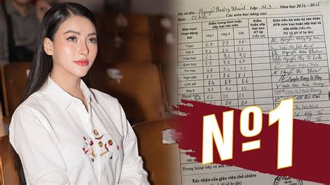 Hoa hậu Trái đất Phương Khánh LẦN ĐẦU khoe thành tích học ...