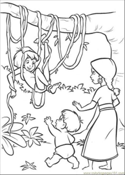 Download Jungle Scene Coloring Pages - Coloring Home