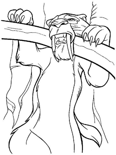 These 8 terrific coloring pages showcase the diversity of. Ice Age coloring pages. Download and print Ice Age ...