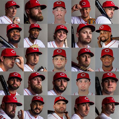 Follow us on twitter, instagram and tiktok at @reds. Your 2018 Cincinnati Reds 25 Man Opening Day Roster : Reds