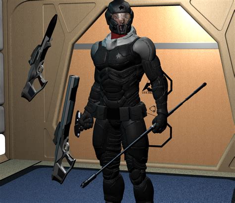 Share the best gifs now >>>. Star Trek Elite Force Hazard Suit Xurge 3D's HEV - Poser