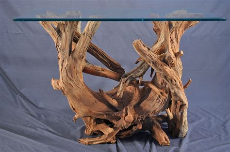 This childhood experience combined with a master's degree in fine arts, and my desire for creativity led me to become a driftwood artist. Custom Made Driftwood Sofa Table by Driftwood Decor ...