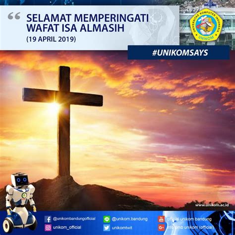 Yesus kristus ternyata bukan isa almasih? Universitas Komputer Indonesia