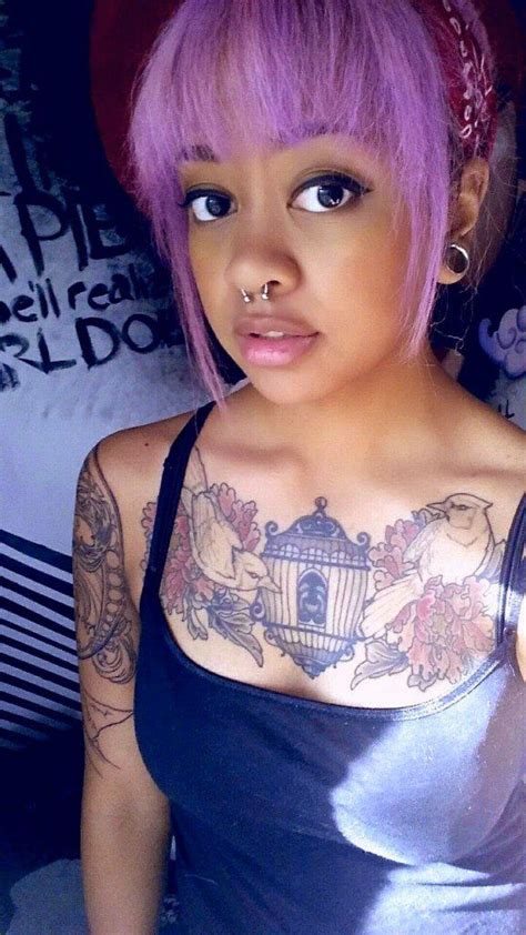 Tunnel vision tattoo was founded in 2018 by chris cooper and is an upscale, custom tattoo shop with over 15 years of experience. Pin by 🐬Atargatis🌸 on Edgy Fashion | Dyed hair, Afro goth ...