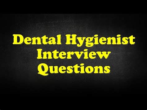 Dental hygienist interview preparation guide. Dental Hygiene Interview Questions | charlotte clergy ...