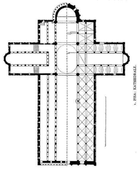 Casa di jules verne e giardini galleggianti di hortillonnages sono altre due attrazioni locali assolutamente da vedere. Pianta del Duomo di Pisa. | Pisa, Architettura romanica ...