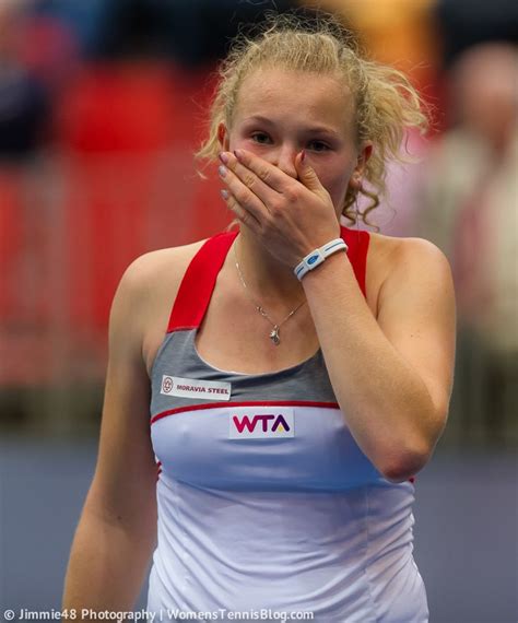 She was born to a czech mother and russian father. Katerina Siniakova - Generali Ladies Linz 2014 http://www ...