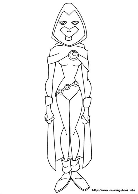 Teen titans raven coloring pages are a fun way for kids of all ages to develop creativity, focus, motor skills and color recognition. Raven Teen Titans Coloring Pages at GetDrawings | Free ...